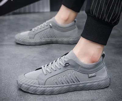 High Quality Grey-Nova Sneakers (C-07)