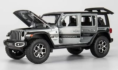 Jeep Wrangler Rubicon Alloy Car Model 1:22 JIAYE_img_2