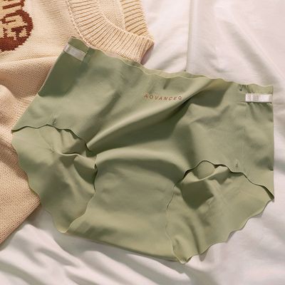 Ice Silk Seamless Women's Panties Breathable Soft Underwear Cozy Underpants Cute Briefs Skin-Friendly Female Lingerie_img_6