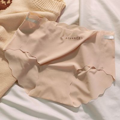 Ice Silk Seamless Women's Panties Breathable Soft Underwear Cozy Underpants Cute Briefs Skin-Friendly Female Lingerie_img_8