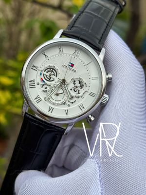 HILFIGER BLACK BELT WHITE DIAL_img_0