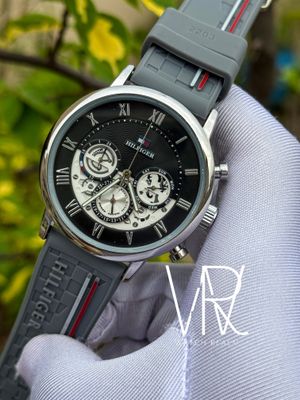 HILFIGER GREY BELT BLACK DIAL_img_0