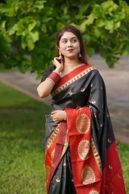 সফট সিল্ক কাতান শাড়ি_img_2