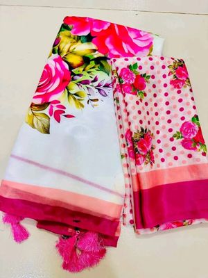ডিজিটাল প্রিন্ট শাড়ি ব্লাউজ পিস সহ_img_2