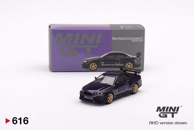 Mini GT 616 Nissan Skyline GT-R Tommykaira R-z Midnight Purple_img_0