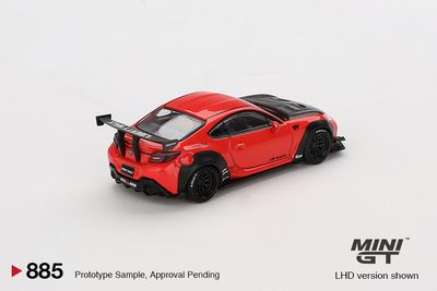 Mini GT 885 Toyota GR86 LB Nation Red 1:64_img_2