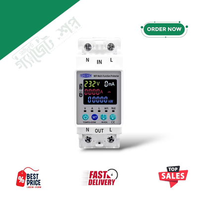 TOMZN TOMPD-63SW WiFi Smart Circuit Breaker with Real-Time Energy Monitoring and App Control_img_0