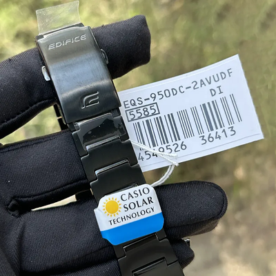 Casio Edifice Chonograph Solar Powered Blue Dial Men's Watch- EQS-950DC-2AV_img_5