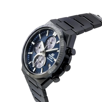 Casio Edifice Chonograph Solar Powered Blue Dial Men's Watch- EQS-950DC-2AV_img_7