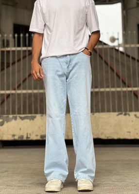Straight Cut Baggy Denim_img_1