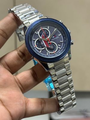 HILFIGER CHRONO CHAIN BLUE DIAL_img_0