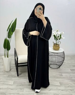 Student Gown Borka Arabic : premium Dubai Cherri_img_2