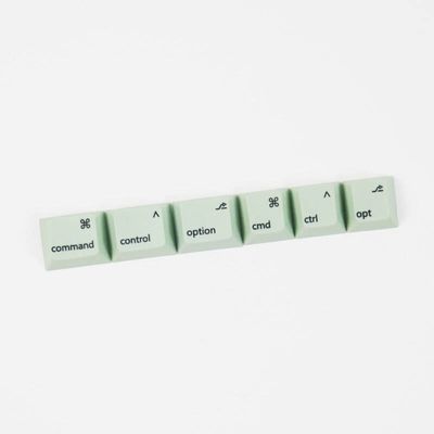 Mac Layout Command Option PBT Keycaps - Set of 6 Keys_img_3