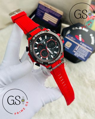G-Shock Red Dual Timer 44 mm AA Grade GShock Watch_img_0
