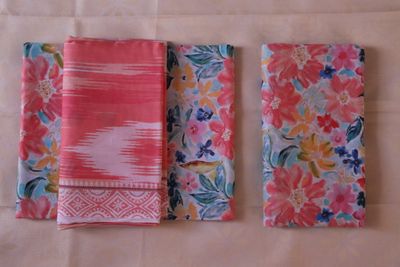 Womens Floral Canvas Premium Meherbaan Three Piece_img_3