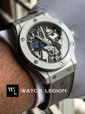 HUBLOT AUTO NEW GREY VELVET TEXTURE_img_3