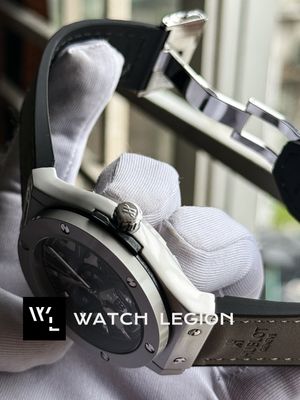 HUBLOT AUTO NEW GREY VELVET TEXTURE_img_4