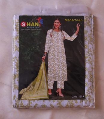 Womens Golden Vine Premium Meherbaan Three Piece_img_6