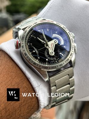 TAG CALIBER 36 CHAIN SILVER BODY BLACK DIAL_img_2