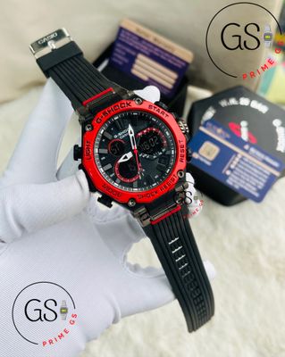 G-Shock Black Red Dual Timer 44 mm AA Grade GShock Watch_img_0