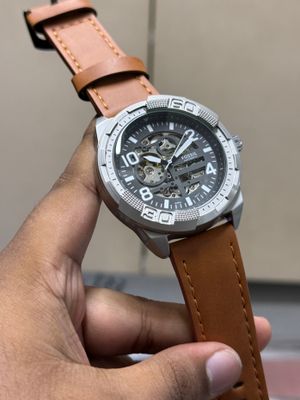 FOSSIL AUTO MUSTARD BELT NUMBER DIGITS_img_0