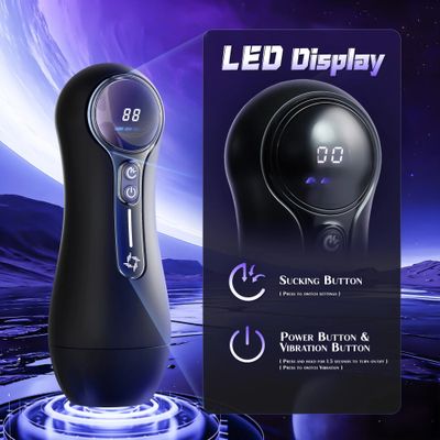 Realistic Vagina Automatic Male Sucking Masturbator with LED Display Pocket Pussy 9 Vibration Penis Massager Adult Sex Toys 18_img_4