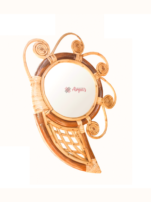 Stylish Cane Wall Mirror_img_0