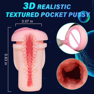 4IN1 Automatic Sucking Male Mastubator Cup Thrusting Penis Blowjob Masturbation Real Vagina Vacuum Pocket Pussy Sex Toys For Men_img_2