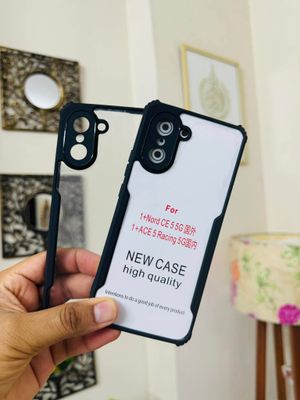 Oneplus NORD CE5 Back Cover Transparent Hard Shock Prof Back Cover XUNDDFUSION_img_1