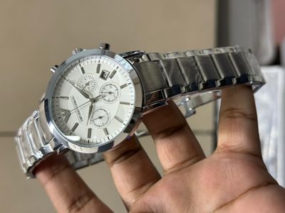 ARMANI CRONO CHAIN WHITE DIAL_img_0