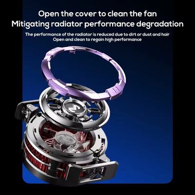 Memo CX08 Pro Ai 27w Magnetic Cooler Fan_img_3