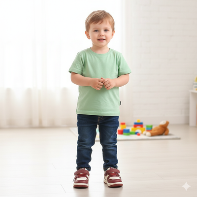 Baby Classic Sporty Velcro Fashionable Sneakers (6 to 36 months) for yours ANGEL_img_2