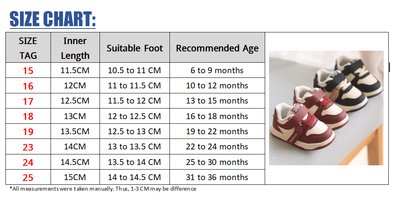 Baby Classic Sporty Velcro Fashionable Sneakers (6 to 36 months) for yours ANGEL_img_10