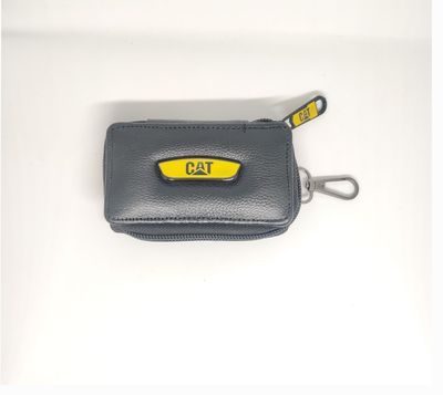 KroyShala Men’s Leather Zipper Keychain Wallet – Premium Key Ring Holder for Car, Bike, Home, Office – Black, Coffee & Chocolate Colors_img_1