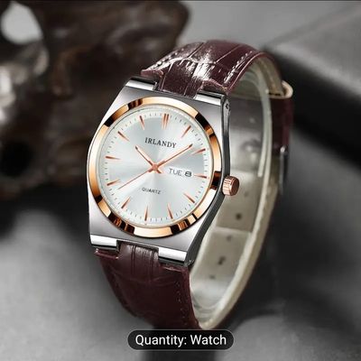 REANY Elegant Quartz Watch with Date Display & Luminous Hands - Stylish Square Dial, Stainless Steel Band, Rose Golden-Tone Case - Perfect Gift for Valentine'S Day or Holidays_img_1