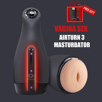 Airtune 3 Male Sucking Mastubator Vibration Blowjob Machine Masturbation Cup Sex Toys Adult Goods for Men Masturbate_img_0