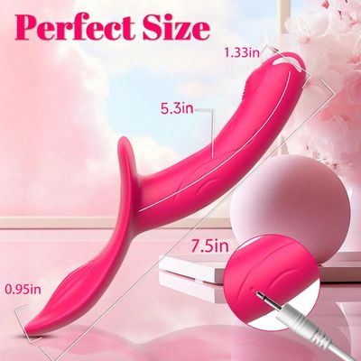 7 Speeds Wearable Double Vibrators For Women Lesbian Couples USB Rechargeable Strapless Strap on Dildo Female Adults Sex Toys_img_1