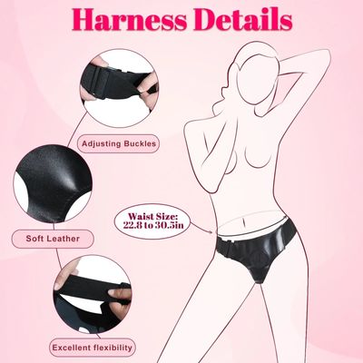 7 Speeds Wearable Double Vibrators For Women Lesbian Couples USB Rechargeable Strapless Strap on Dildo Female Adults Sex Toys_img_5