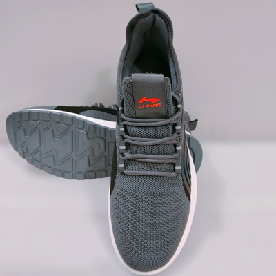 StrideWave Series – Export Quality Sports Sneakers for Men | Grey