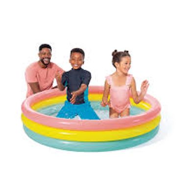 Piscina Bebé Inflable Intex 114x25  . 45x10 ince Cm Sunset Glow_img_3