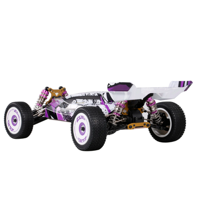 WLtoys 124019 RC Car,1/12 Scale 2.4GHz Remote Control Car,4WD 60km/h High Speed Racing Car,Off-Road Buggy Drift Car RTR with Aluminum Alloy Chassis,Zinc Alloy Gear and 1 Battery_img_1