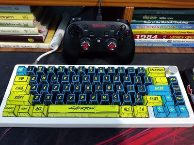 Comic Styled Cyberpunk PBT 78 Keys Cherry Keycaps Set_img_0