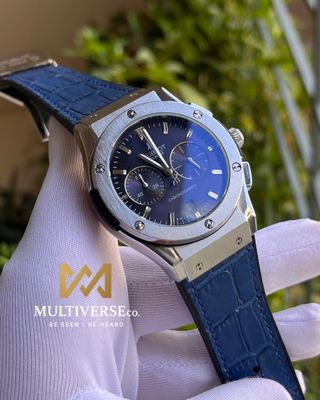 CLASSIC FUSION TEXTURED BELT SILVER BLUE (AA)_img_0