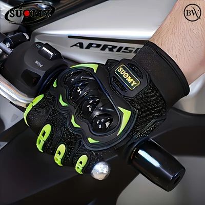 Premium Riding Full Finger Hand Gloves Suomy SU-33_img_8