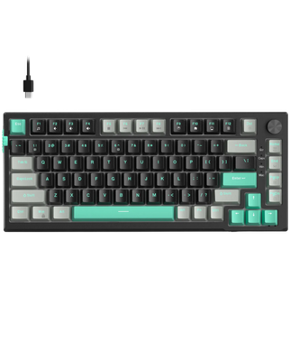 MageGee SKY81 75% Gasket Wired Mechanical Keyboard
