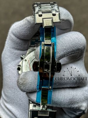Audemars Piguet Royal Oak Chronograph White Dial-Silver Stainless Steel AA_img_3