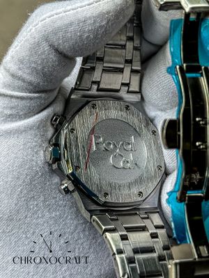 Audemars Piguet Royal Oak Chronograph Black Dial-Silver Stainless Steel AA_img_2