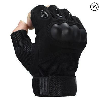 Premium Riding Half Finger Hand Gloves Okkley Brand_img_1