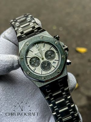 Audemars Piguet Royal Oak Chronograph Panda Dial-Silver Stainless Steel AA_img_0