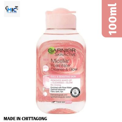Garnier Micellar Rose Water Cleanse & Glow Micellar Water - 100ml_img_0